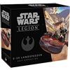 Atomic Mass Games, Star Wars Legion: Rebel Expansions: X-34 Landspeeder Unit, Unit Expansion, Miniatures Game, Ages 14+, 2 Players, 90 Minutes Playing Time