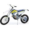 Risopen Giocattolo Motocross Modello di Moto da Cross Mini Supercross Motorcross Collezione di Modelli Moto o Regalo per Adulti Bambino Ragazzo (Blu)
