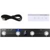 MIDI Foot Controller 4 pulsanti Ampero Control Pedale 2 in1 per dispositivi