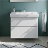 evineo ineo5 evo mobile La: 85 cm, 2 scomparti estraibili, con maniglia incassata, per lavabo Generit Renova Plan,, BE0990WM, ineo5 evo [Mobili da Bagno > Mobili Lavabo]