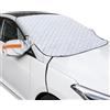 MOCNT Copri Parabrezza Auto 9 Magnetico Copertura Parabrezza Auto Inverno Spesso Telo Anteriore per Parabrezza Antighiaccio Antigelo Protezione Parabrezza con Gancio 145x113cm