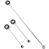 Flydida Set pomello cambio Flydida leveraggio cambio cambio manuale leva cambio kit cambio adatto per 206 206SW 206CC 207 1.1/1.4/1.6/1.4 HDi Accessori auto Codice articolo 2454G5 245291 2454F2 245282