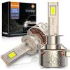 D-Lumina Lampadina H1 LED Canbus 150W 28000LM,Chip CPS 6500K 600% Brillante,Tipo Universale Con Lenticolari Che Senza Lenticolari,Tubo di Rame Spesso+Raffreddamento a Ventola,2 Pezzi