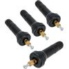 Flaconi 4PCS Valvole Pneumatici Auto,Ricambi Sensori di Monitoraggio della Pressione Degli Pneumatici,Valvola Sensore TPMS,Adatta Alla Maggior Parte di Auto,SUV,Furgoni e Motociclette