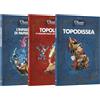 RBA Coleccionables Collezione Classici della Letteratura Disney Pack I. Contiene 3 libri: Topodissea, Topolino e i cavalieri della tavola rotonda, L'inferno di Paperino