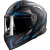LS2 Casco FF811 VECTOR 2 ALIZER Nero Blu LS2