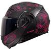 LS2 Casco FF910 ADVANT 2 SOPHIA Rosa Nero LS2