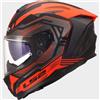 LS2 Casco FF817 CHALLENGER 2 DRAVIX Rosso LS2