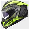 LS2 Casco FF817 CHALLENGER 2 DRAVIX Giallo Grigio LS2