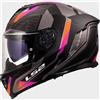 LS2 Casco FF818 STORM 3 SPORTY Viola Grigio LS2