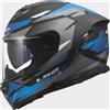 LS2 Casco FF818 STORM 3 KOMAI Nero Blu LS2