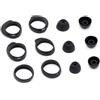Panlouting 6 Tappi + 6 Ganci | Panlouting Ricambio Tappi Silicone compatibili con Auricolari Samsung Galaxy Buds+ SM-R170 SM-R175 | S/M/L 3 Diverse Misure