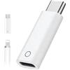 LAIVIYA Adattatore Apple Pencil 1 a USB-C,Adattatore Ricarica USB-C,Accoppiamento Bluetooth Ricarica Compatibile con Apple Pencil 1ªgenerazione,iPad 11/10ªgenerazione Connettore USB-C Accoppiamento Ricarica