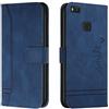 Bravoday Cover per Huawei P9 Lite / G9 Lite/Honor 8 Smart, Flip Custodia in Pelle PU Portafoglio Custodia per Huawei P9 Lite / G9 Lite/Honor 8 Smart, con Slot per Schede, Blu