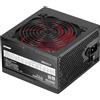 Betashop Alimentatore PC ATX 600W, AC Input 220VAC 5A 50 HZ, output voltage +5V, +3.3V, + 12V, 12V, +5VSB, maximum load, 15A, 15A, 40A, 0.3A, 2.0A, SMT DC-DC