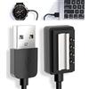 MSMXCS Caricatore per Suunto Spartan Ultra HR/Suunto Spartan Sport Wrist HR/Suunto 9/ Suunto D5/ Suunto EON Core,Cavo di Ricarica USB 100cm Design Portatile,Ricarica Rapida e Stabile