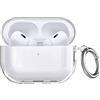 Lemxiee Custodia per AirPods Pro 3 Cover Case in TPU Trasparente