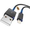 Zestiq Cavo USB A a Lightning da 1M, Cavo Apple CarPlay per Auto, [Certificato MFi] Cavo di Ricarica USB per iPhone in Nylon Compatibile con iPhone 14 Pro/14 Plus/14/13/12/11/SE/X/XS/XR/8, iPad, iPod