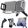 BRIMFORD Supporto Telefono Auto Universale per Samsung Galaxy Z Fold 6/5/4 & iPhone, con Ricarica Wireless Veloce Qi, Rotazione 90°, Fissaggio 2in1 Bocchetta Aria/Cruscotto