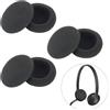 KUEEA 6 cuscinetti auricolari di ricambio per cuffie Sennheiser, schiuma traspirante, compatibile con serie PC e altro ancora
