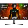 Minifire Monitor Gaming 27 FHD 180Hz, IPS, 1ms, Adaptive Sync, 100% sRGB,Mmonitor per computer da gioco, Schermo PC Anti-Flicker & Less Blue Light, 2xHDMI 2.0/1xDP 1.4 Port(MFG27F2 cavo HDMI inclusi)