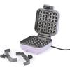 Giles & Posner Sorbet Stuffed Waffle Maker - Macchina per waffle belgi extra profondi, piastre antiaderenti senza PFAS, utensili per sollevare, salvaspazio, clip di chiusura, 750W, viola