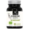 Anastore GINSENG BIO * 200 mg / 90 capsule * Titolato al 15% di ginsenosidi totali * Cardiovascolare, Energia, Equilibrio emozionale, Vitalità