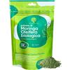 RedMoringa Moringa Oleifera Biologica in Polvere | Certificata BIO | Moringa Polvere con Proteine 30%, Vitamine A, B, C - 9 Amminoacidi, Calcio e Minerali | Made in Italy 175 g | RedMoringa
