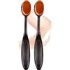 TUKEFEV 2 PC Pennello Per Fondotinta Magic Make-Up Brush No Powder, comodo Traceless Petal Makeup Brushes Fine Face Beauty Tool