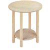 Aranaz Mueblear 21000 Gazte tavola rotonda legno senza vernice, Legno, Sans Vernis, 45 x 75 cm