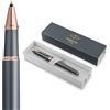 Parker IM Penna roller | Collezione Finishing Touch | finitura ardesia | punta media | inchiostro nero | confezione regalo
