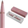 Parker IM Penna a sfera | Collezione Finishing Touch | finitura malva | punta media | inchiostro blu | confezione regalo