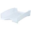 Fellowes 0008101 Vaschetta Portacorrispondenza Green2Desk, Bianco