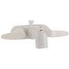 Valterra Standard PF223261 - Rubinetto da 10,2 cm per vasca da bagno con doccia D-Spud bianco, maniglia a 2 leve, colore: Bianco