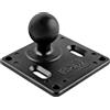 RAM Mounts Supporto VESA 75x75 mm, con perno a sfera da 1,5", RAM-2461U