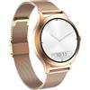 Maxcom, Smartwatch FW44 2 IP68 con bracciale Milanaise, oro