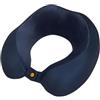 American Tourister Accessori da viaggio - Cuscino da viaggio in memory foam, cuscino cervicale ergonomico e confortevole per aereo, auto e treno, 30 cm, blu/arancione (blu/arancione)