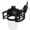 Etour Supporto elastico per microfono Razer Seiren con adattatore a vite, compatibile con microfono Razer Seiren V3 Mini USB V2