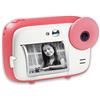 AgfaPhoto Agfa Realikids - Fotocamera istantanea, 3 rotoli di carta termica, colore: Rosa