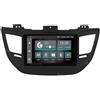 Jf Sound car audio system Jf Sound - Autoradio JF-131HT-X7C-2 compatibile con Hyundai Tucson dal 2015 al 2017 con Navigatore, Retrocamera e Amplificatore Kenwood di serie, colorazione nera - CarPlay/Android Auto via Wireless
