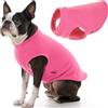 Gooby Gilet per cani in pile elasticizzato, taglia XL, colore rosa
