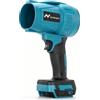 MidingChai Soffiatore a Batteria Multifunzionale, Compatibile con Makita 18V, 32000 Giri/Min, Aspirafoglie a Batteria, Pressione 500 g, per Rimuovere Foglie, Neve, Polvere (Senza Batteria)