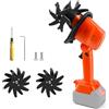 Roadtime Coltivatore portatile senza fili compatibile con batteria Makita da 18 V (senza batteria), rotavatore da giardino da 550 W con profondità di lavorazione di 10 cm e larghezza di lavorazione di 10 cm