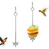 YOUDALIS 2 Pezzi Spiedino per Pappagalli Supporto per Bastoncini di Frutta