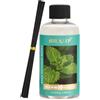 Airkeep Ricarica Diffusore a Bastoncini 200ml - Profumatore Ambiente con 8 Stick di Ricambio, Fragranza Wild Mint & Eucalyptus, per Casa, Bagno e Ufficio