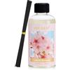 Airkeep Ricarica Diffusore a Bastoncini 200ml - Profumatore Ambiente con 8 Stick di Ricambio, Fragranza Cherry Blossom, per Casa, Bagno e Ufficio
