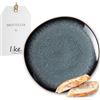 like. by Villeroy & Boch - Lave gris piatto da pane 17,5x17x2cm, piatto grigio, terracotta