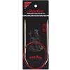 ChiaoGoo Knit RED circular needle 80cm 2.75mm - 1pc