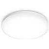 PHILIPS LED Moire, Plafoniera Rotonda, Luce Bianca Fredda, 17W, Bianco