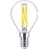 Philips LED Lampadina, Sfera, Filamento, WarmGlow, 3.4-40W, Dimmerabile, E14, 1 pezzo